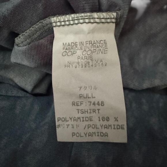 Cop Copine Abstract Sheer Top - Picture 6 of 6